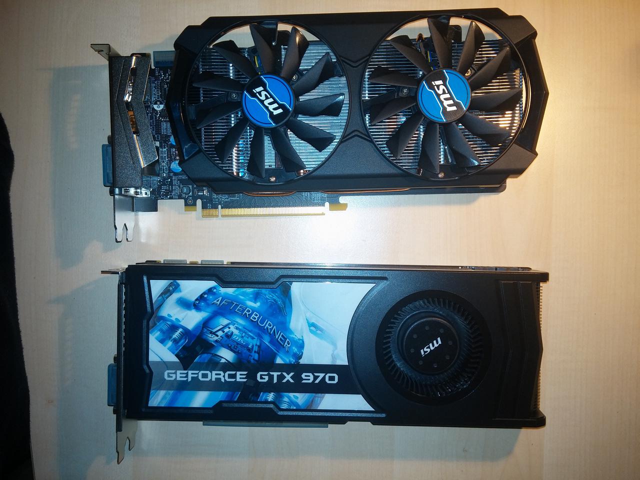 [10/12/2014] Zwei MSI Geforce GTX 970 im PCGHX-Test: Radial- vs. Axial-Design plus SLI (1)