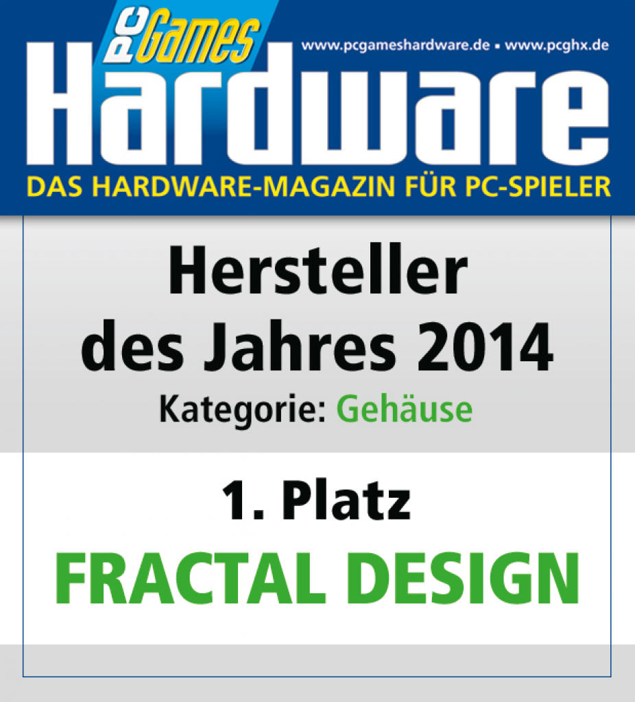 [27/01/2015] AWARD Gehäuse Platz 1 Fractal Design