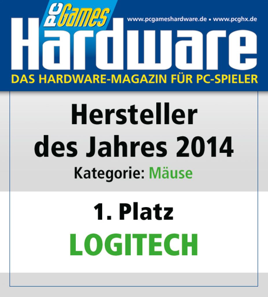 [27/01/2015] AWARD Mäuse Platz 1 Logitech