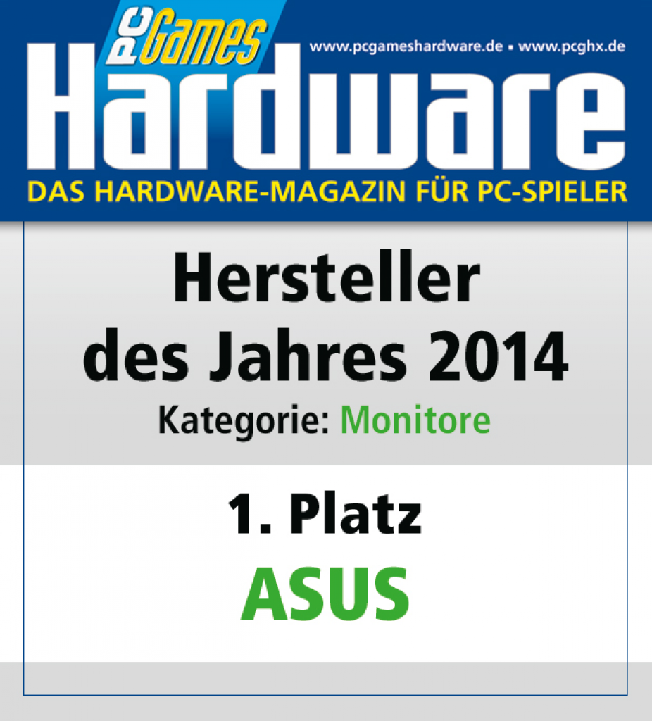 [27/01/2015] AWARD Monitore Platz 1 Asus