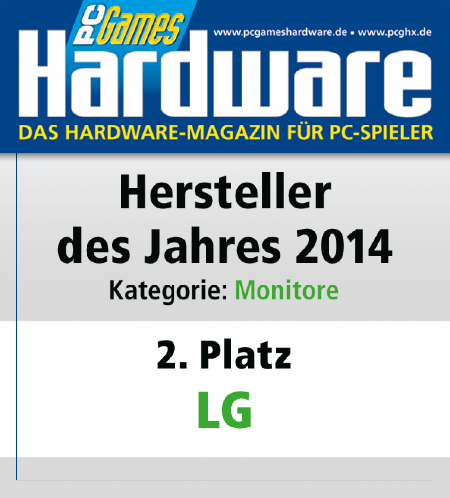 [27/01/2015] AWARD Monitore Platz 2 LG