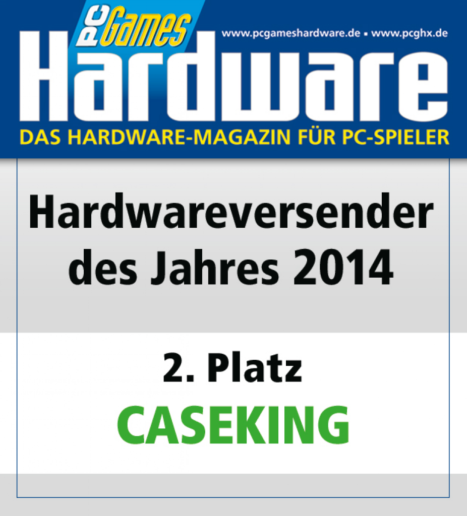 [27/01/2015] AWARD Versender Platz 2 Caseking