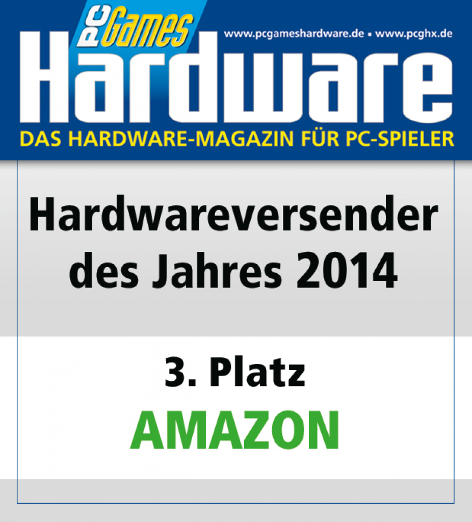[27/01/2015] AWARD Versender Platz 3 Amazon