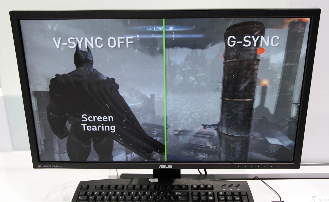 [07/01/2015] Asus PG27AQ: G-Sync verhindert Tearing