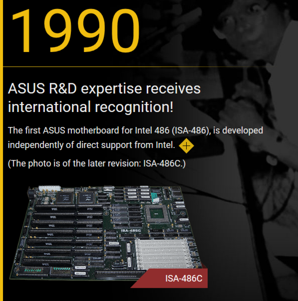 [15/01/2015] Asus verkauft 500 Mio. Mainboards: 25 Jahre Firmengeschichte im Zeitstrahl (2)