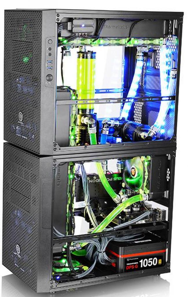 [06/01/2015] Stapelbar: Thermaltake präsentiert Cube-Gehäuse - Core X1, Core X2 und Core X9 (4)