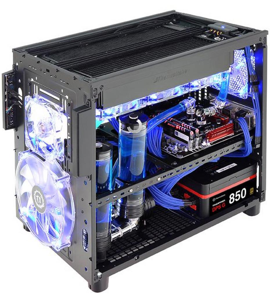 [06/01/2015] Stapelbar: Thermaltake präsentiert Cube-Gehäuse - Core X1, Core X2 und Core X9 (10)