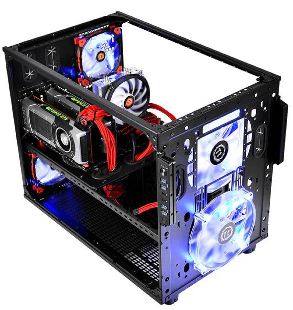 [06/01/2015] Stapelbar: Thermaltake präsentiert Cube-Gehäuse - Core X1, Core X2 und Core X9 (14)