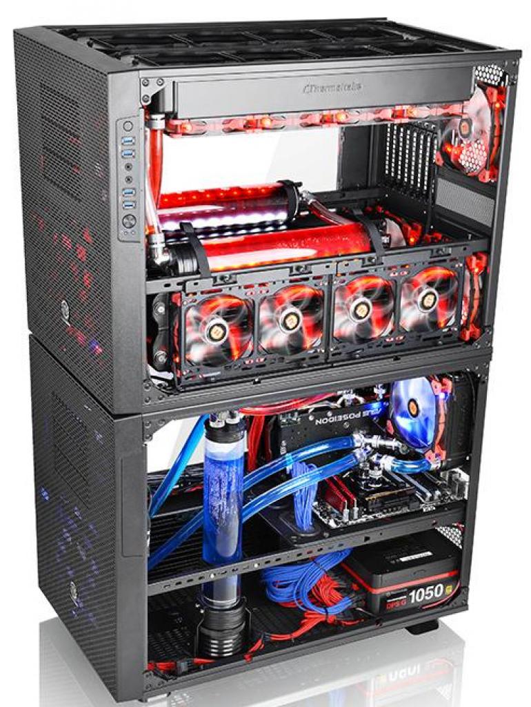 [06/01/2015] Stapelbar: Thermaltake präsentiert Cube-Gehäuse - Core X1, Core X2 und Core X9 (16)