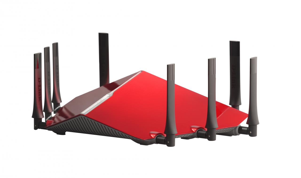 [06/01/2015] Die neuen Router von D-Link bieten ein markantes Design und hohe Geschwindigkeiten. (5)
