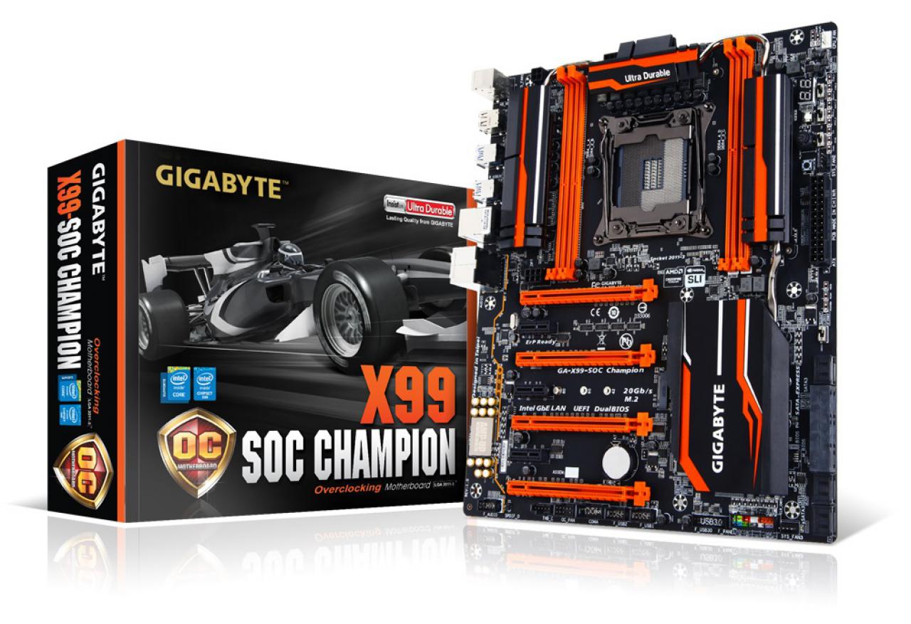 [09/01/2015] Gigabyte X99 SOC Champion: Mainboard mit Schwerpunkt RAM-OC (6)