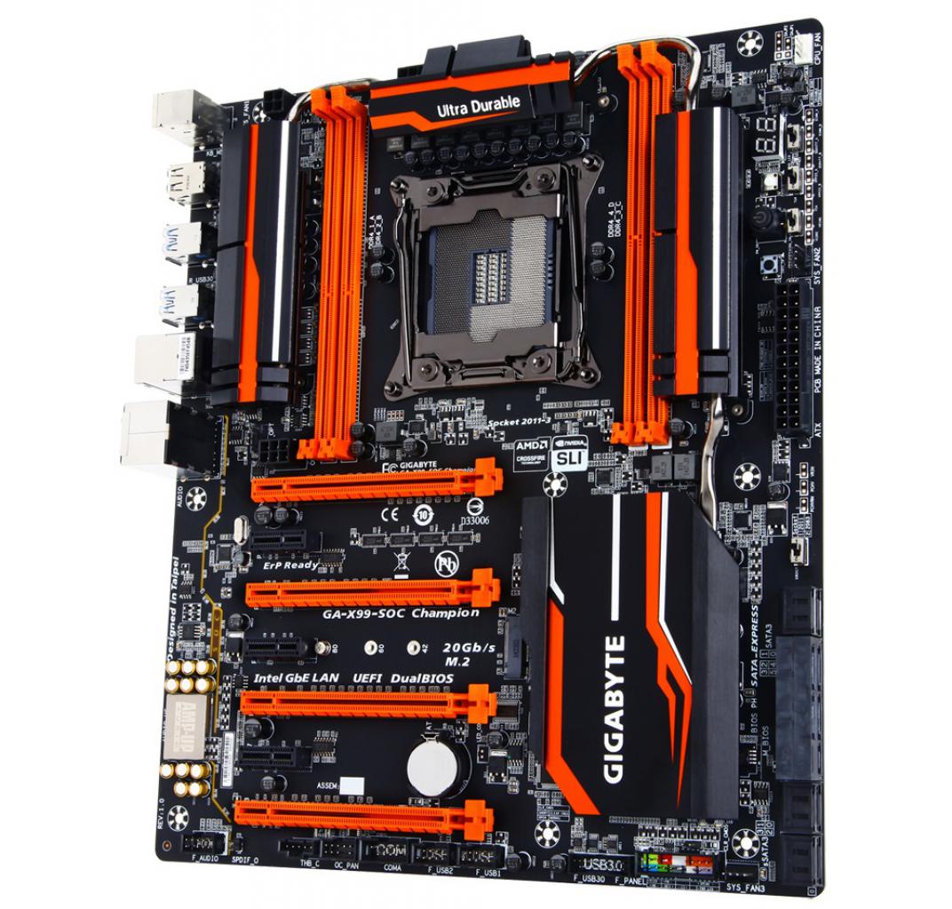 [09/01/2015] Gigabyte X99 SOC Champion: Mainboard mit Schwerpunkt RAM-OC (3)