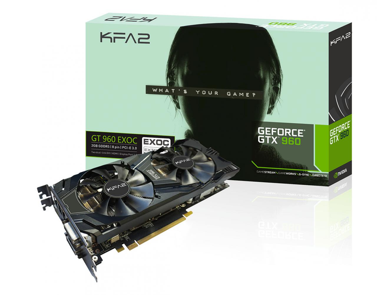 [22/01/2015] Galax/KFA2 GTX 960 EXOC