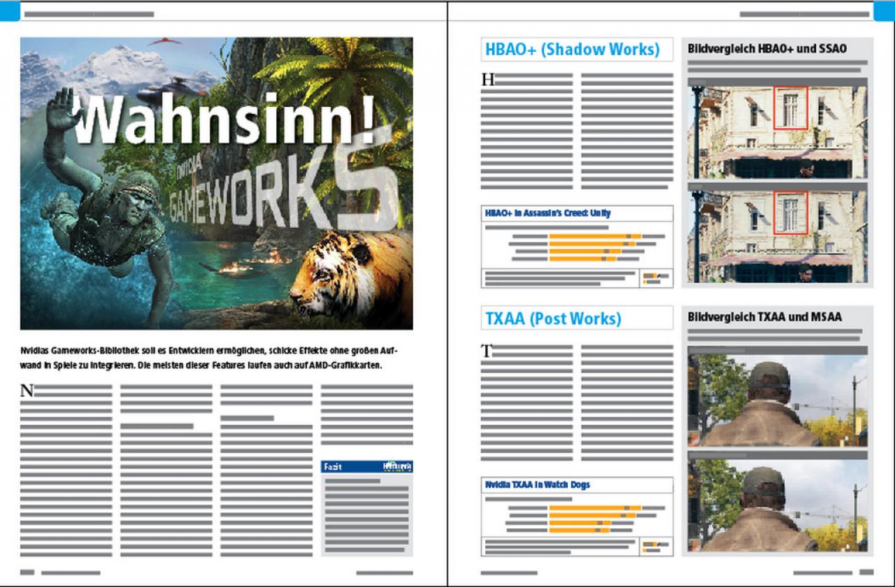 [05/01/2015] PCGH #172 (02-2015): Praxis Nvidia Gameworks