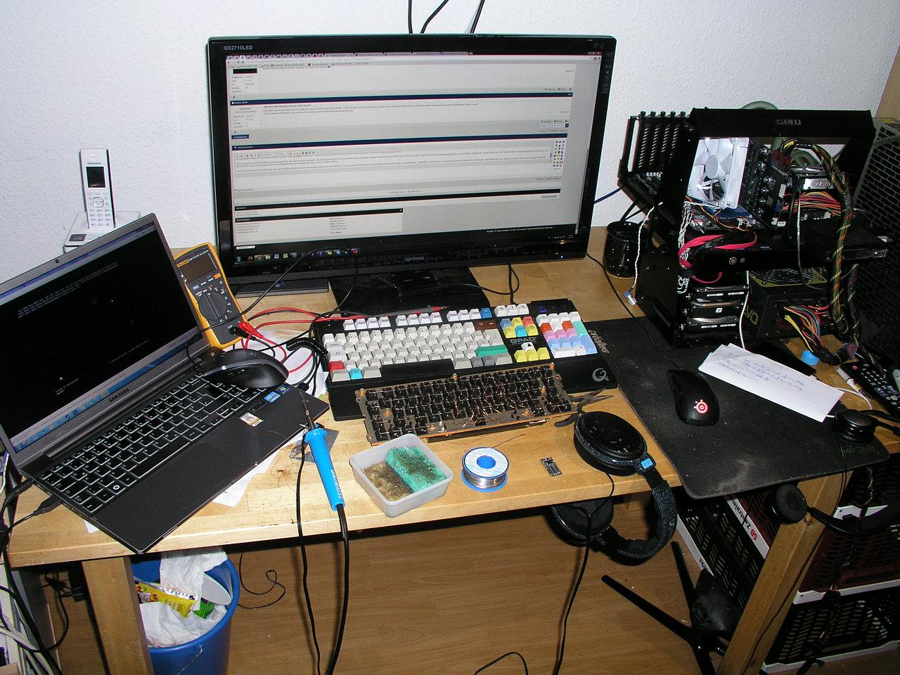 [13/01/2015] PCGHX: Tastatur im Eigenbau - eine Schreibmaschine wird zum PC-Keyboard (16)