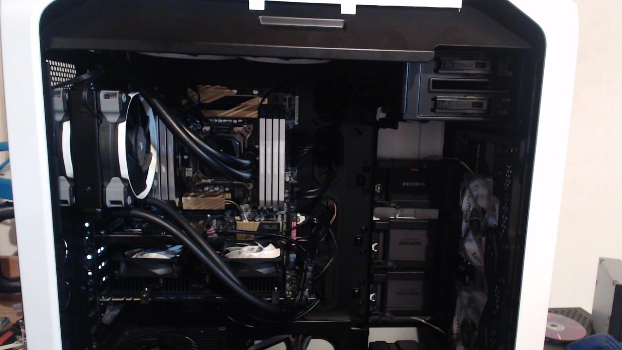 [01/01/2015] Testsystem, hier mit SP120 Performance Push/Pull