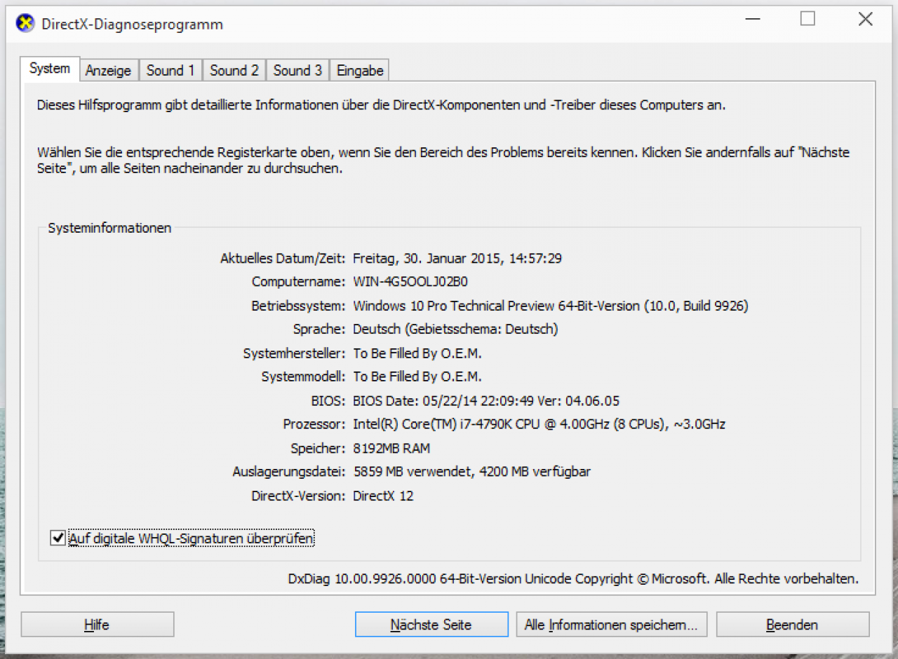 [30/01/2015] Windows: January Technical Preview im Test (7)