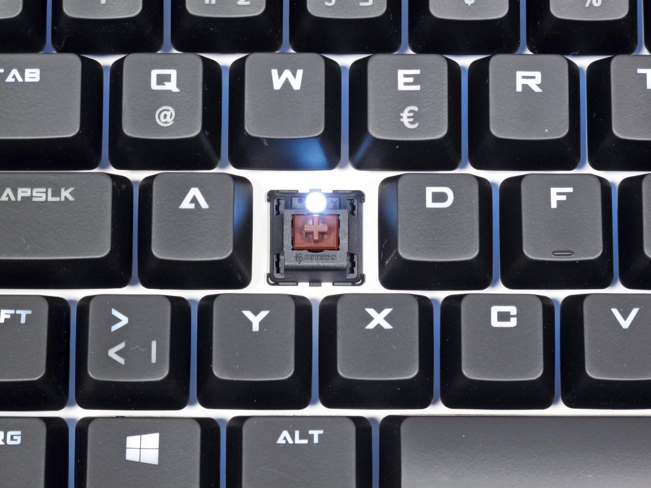 Cherry MX Brown beleuchtet
