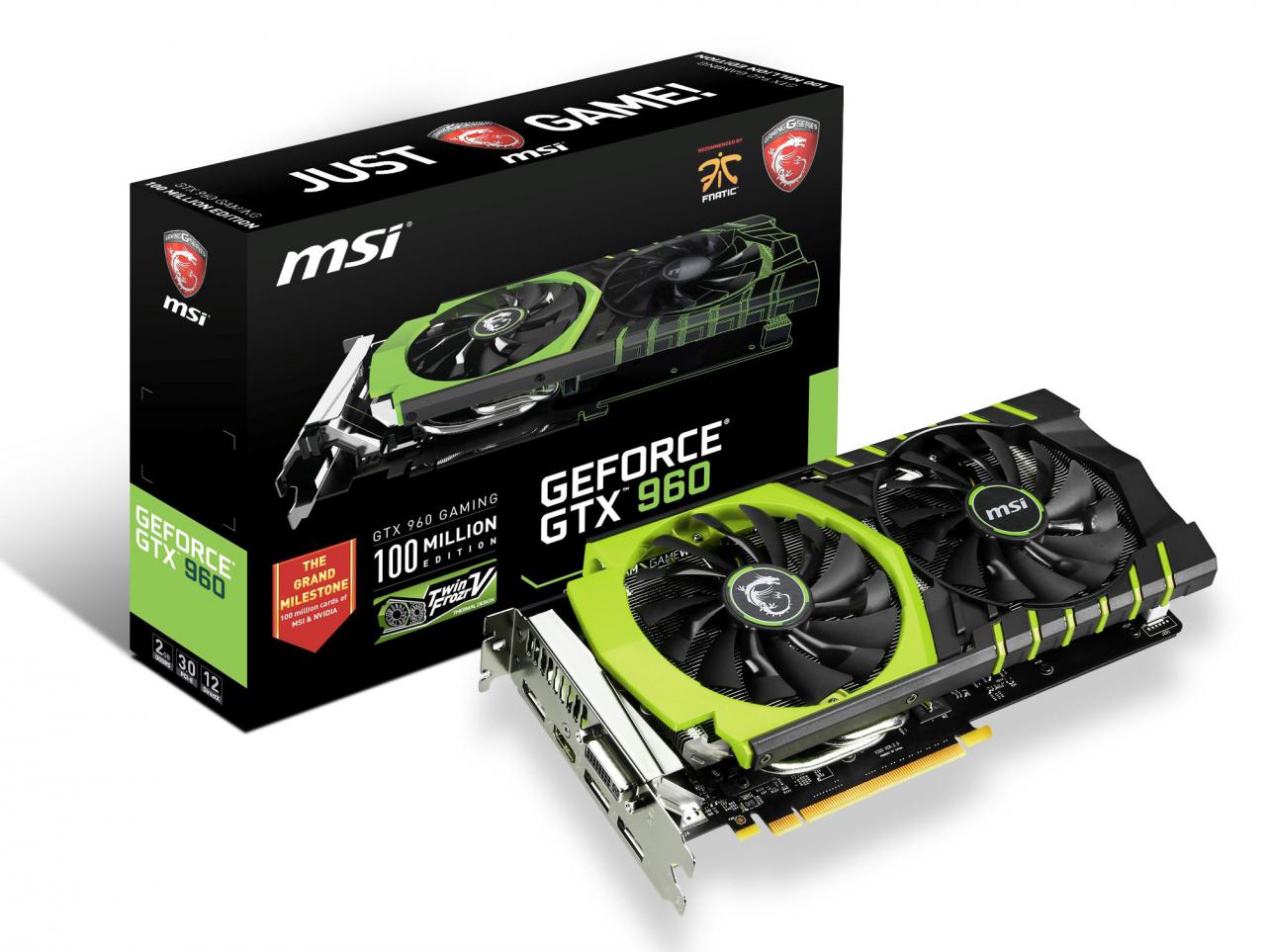 [30/01/2015] MSI: Limitierte Sonderedition der GTX 960 und GTX 970 im Nvidia-typischen Grün veröffentlicht (1)