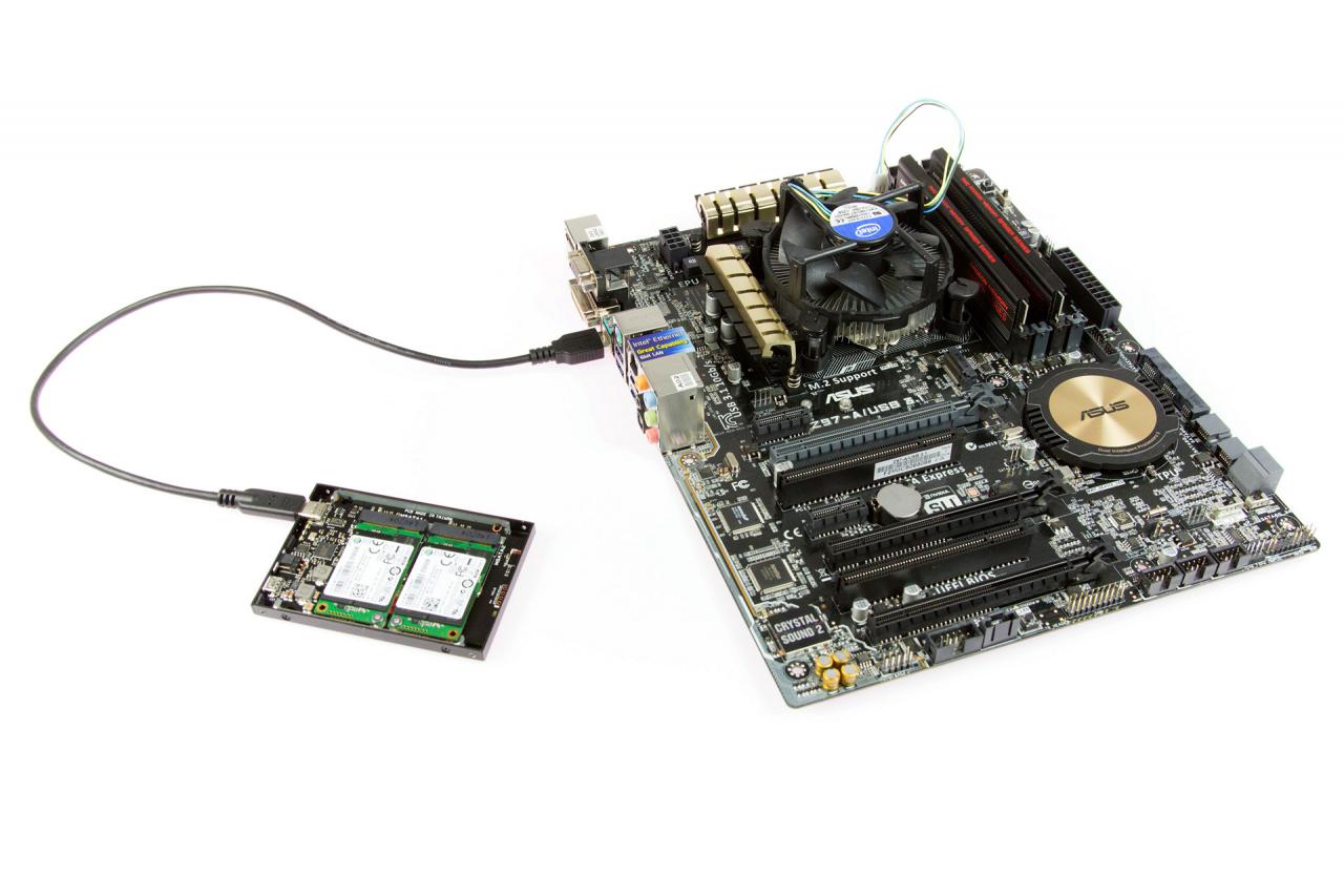 [27/02/2015] Asus Z97-A/USB3.1 im Test: Hohe Geschwindigkeit mit kleineren Mängeln