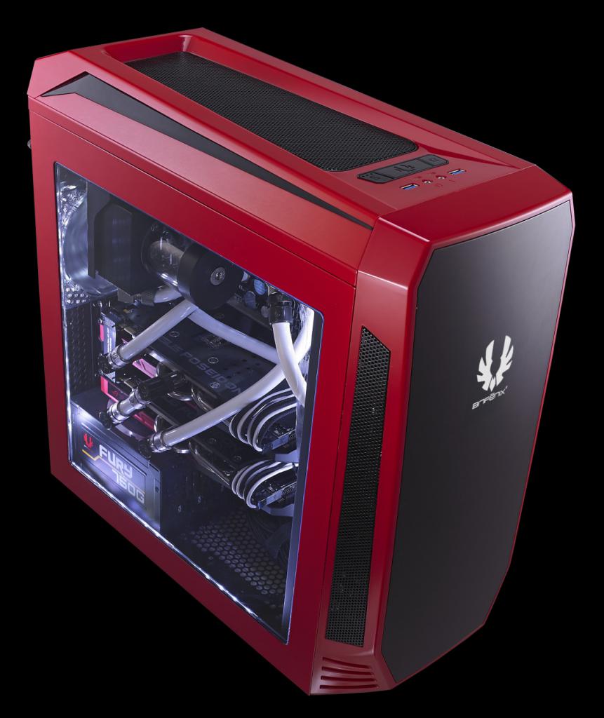 [27/02/2015] Bitfenix Aegis: Midi-Tower mit Front-Display und Wakü-Optionen (3)