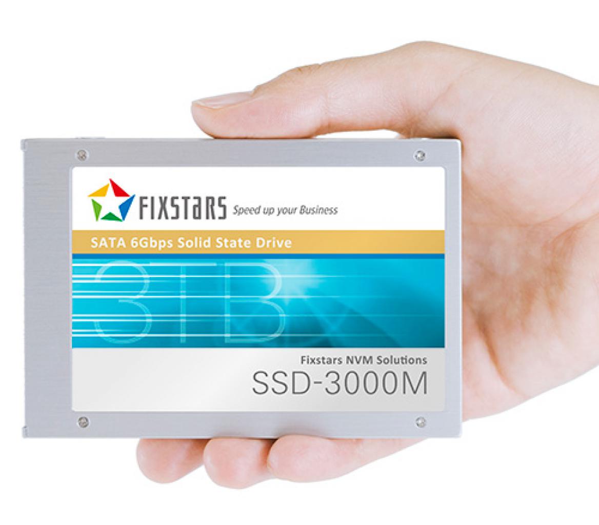 [19/02/2015] Fixstars SSD-3000M: Größte SATA-6Gbit/s-SSD mit 3 TByte