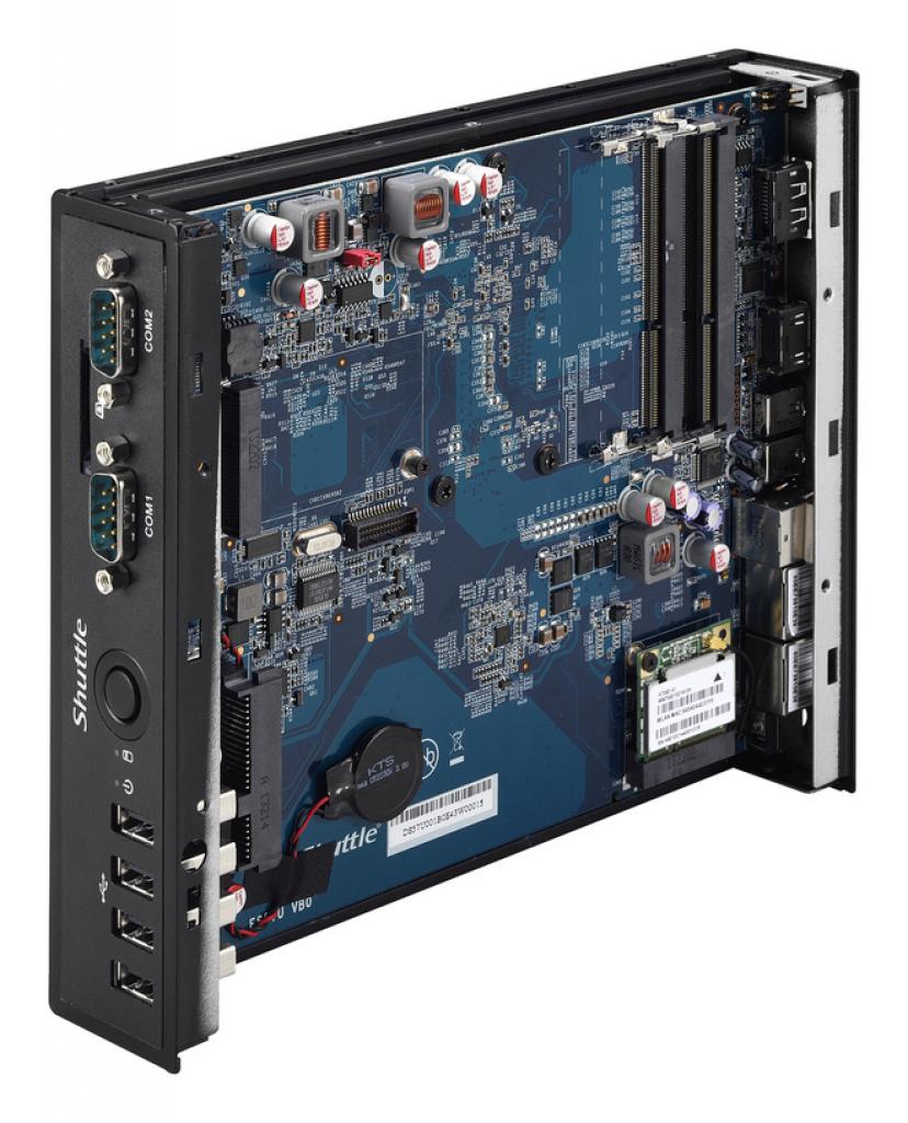 [23/02/2015] Shuttle DS57U: 1,3-Liter-Barebone mit Broadwell-Celeron (3)