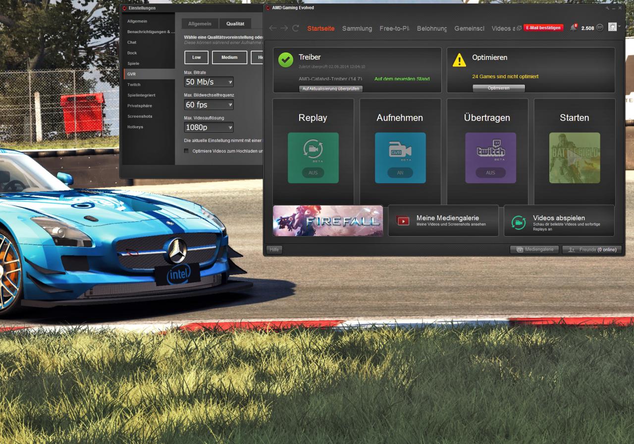 [22/02/2015] Spiele aufnehmen: AMD Game DVR