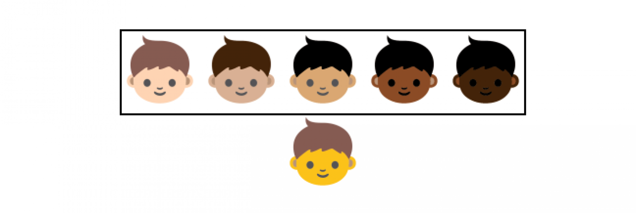[24/02/2015] iOS 8.3 enthält nun auch Emoji mit verschiedenen Hautfarben.