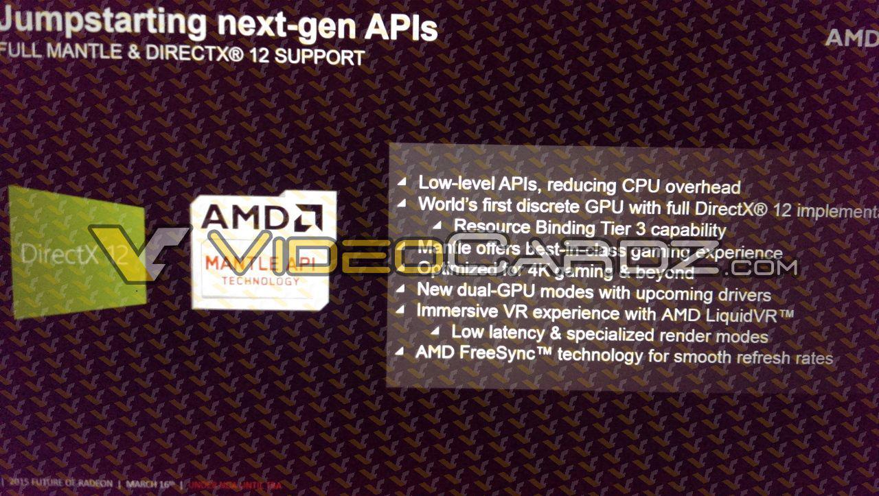 [16/03/2015] AMD R9 390X: Neue Folien zeigen 8 GiByte 