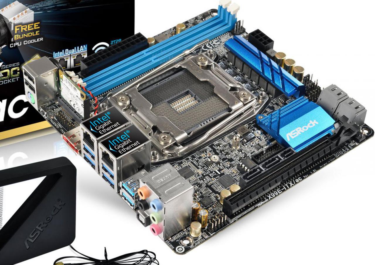 [13/03/2015] Asrock X99E-ITX/ac: Erstes X99-Mainboard im Mini-ITX-Format (2)