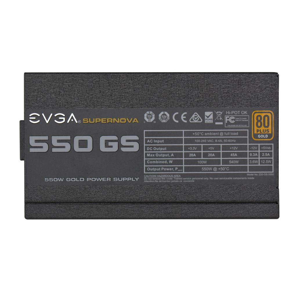 [25/03/2015] Single-Rail-Netzteile: EVGA Supernova 550 GS und 650 GS vorgestellt (3)