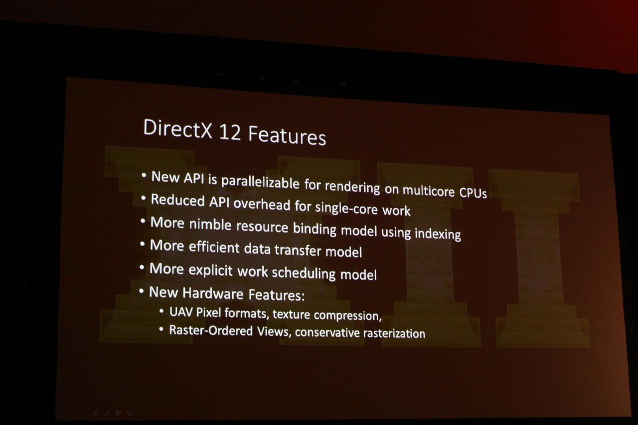 [09/03/2015] DirectX 12: Microsofts neue Programmierschnittstelle auf der GDC (3)