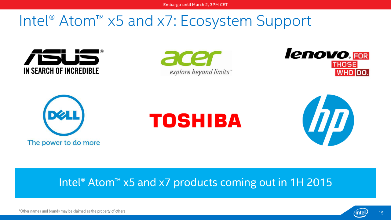[02/03/2015] Atom x3, x5 & x7: Intel kündigt ARM- und Cherry-Trail-basierte SoCs an (15)