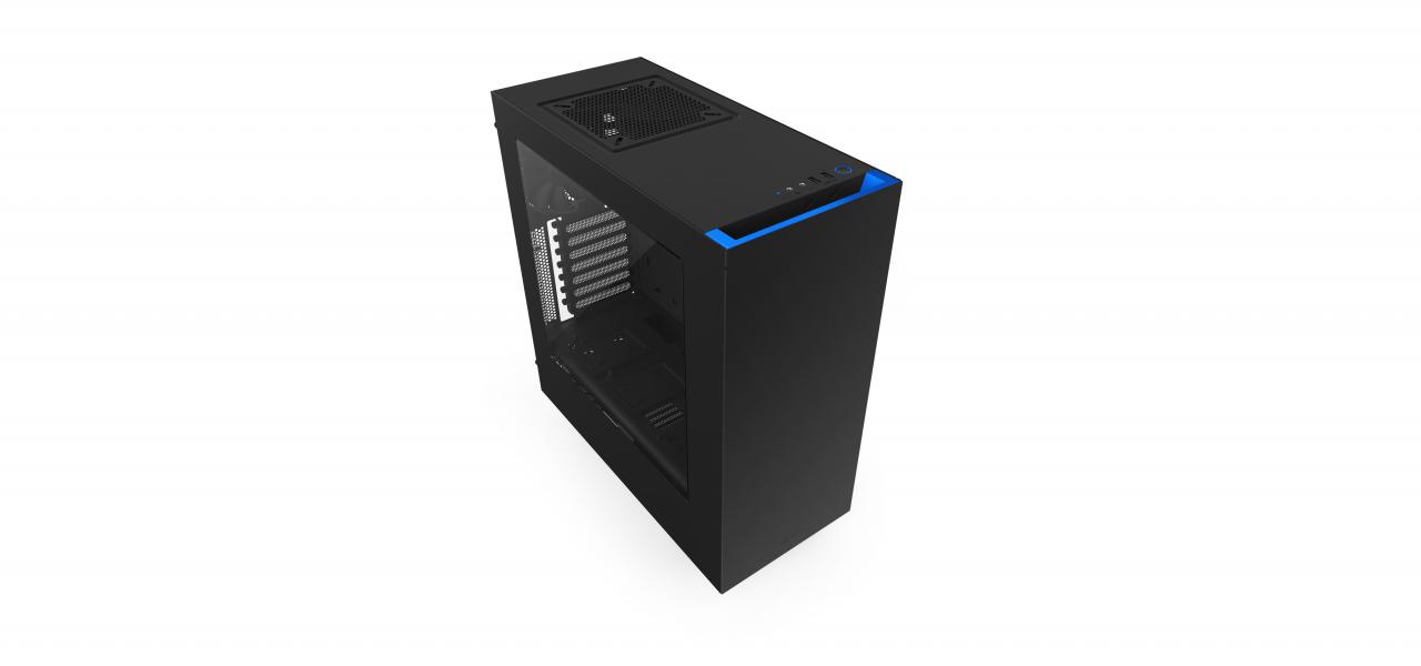 [23/03/2015] NZXT S340 schwarz-blau