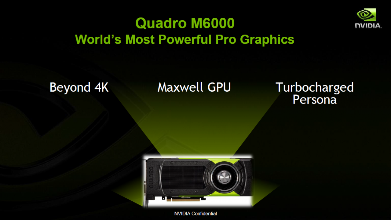 [19/03/2015] Quadro M6000: Nvidias GM200-Vollausbau als Profi-Äquivalent der GTX Titan X (1)