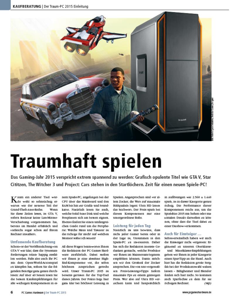 [13/03/2015] PC Games Hardware Sonderheft 01/2015: Der Traum-PC 2015