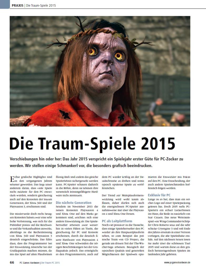 [13/03/2015] PC Games Hardware Sonderheft 01/2015: Der Traum-PC 2015