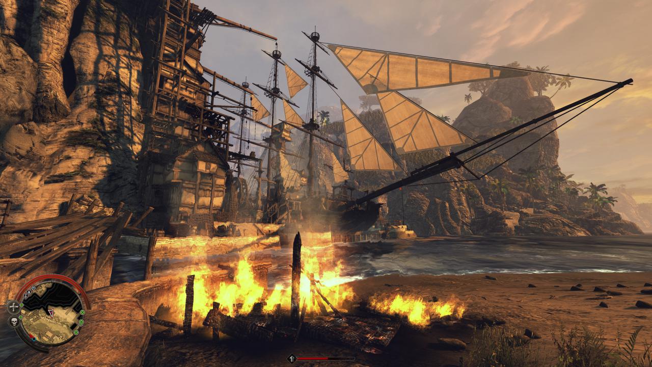 [04/03/2015] Raven's Cry Top: Prächtige Schauplätze, detaillierte Schiffsmodelle.
