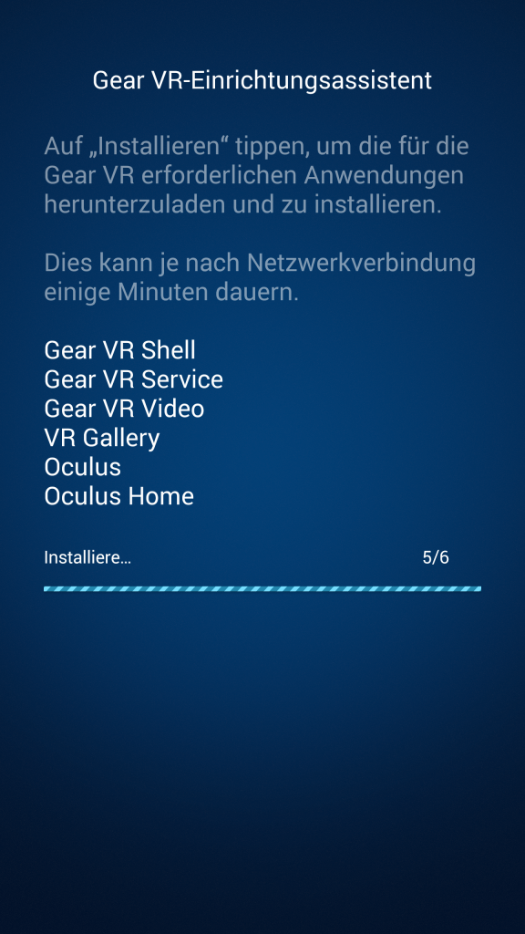 [18/03/2015] Die VR-Software liegt auf einer SD-Karte bei und installiert sich automatisch