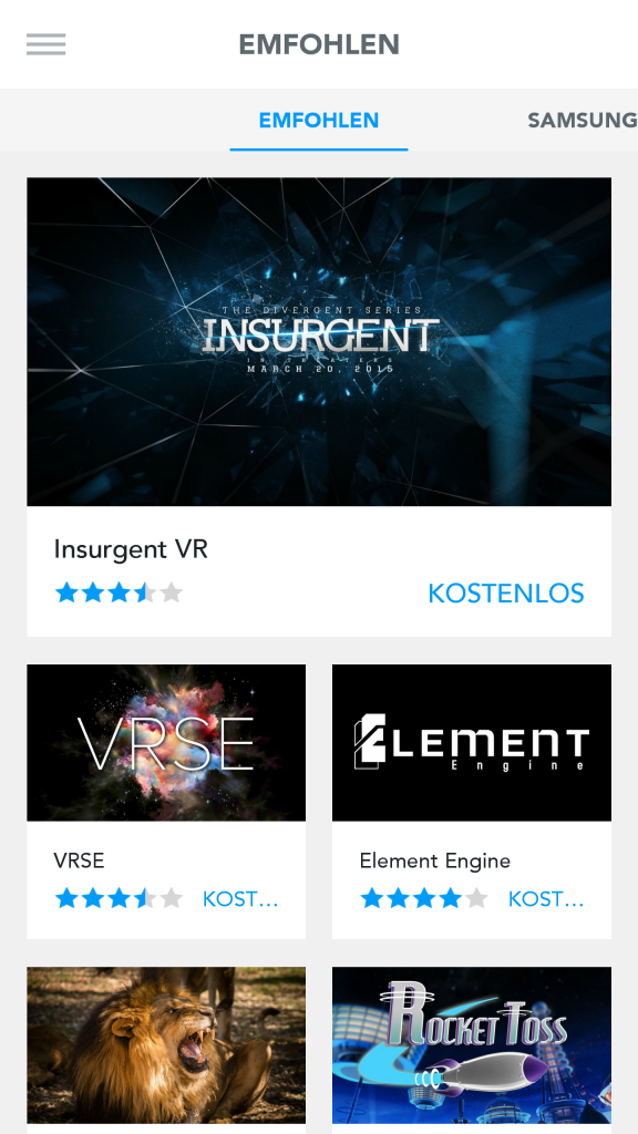 [18/03/2015] Geeignete Software finden Sie im Oculus-VR-Ship