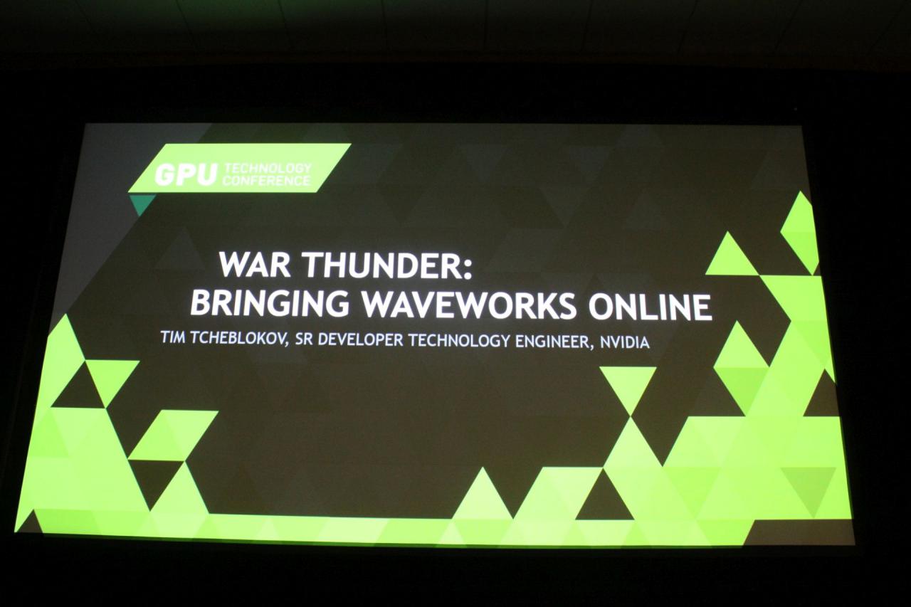 [30/03/2015] War Thunder und Waveworks: Alles geben für die perfekte Welle - Hintergrund (1)