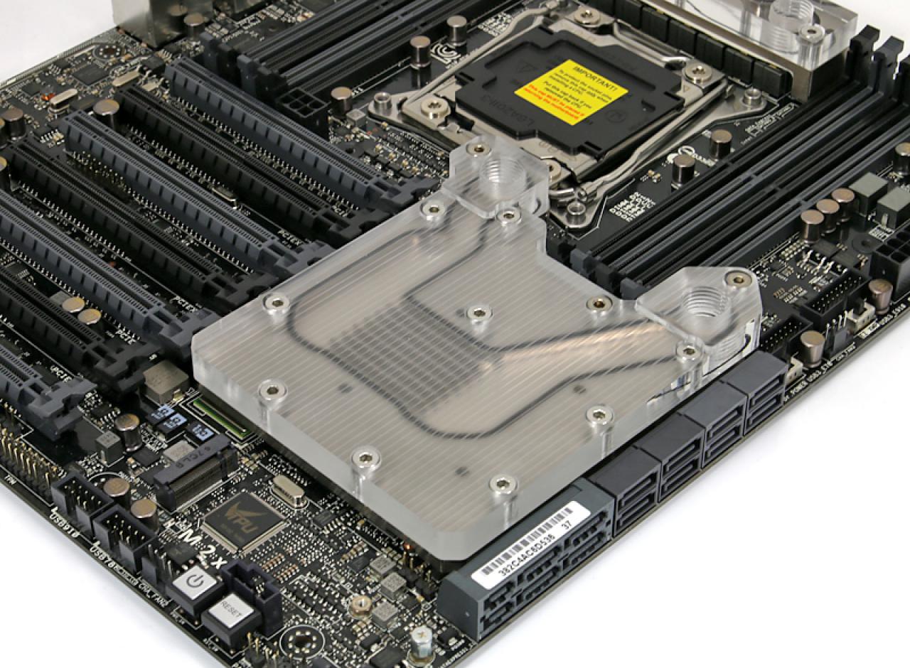 [26/03/2015] Mainboard-Wasserkühlung: Liquid Extasy NL-NSB und NL-SW für das Asus X99 E WS lieferbar (3)