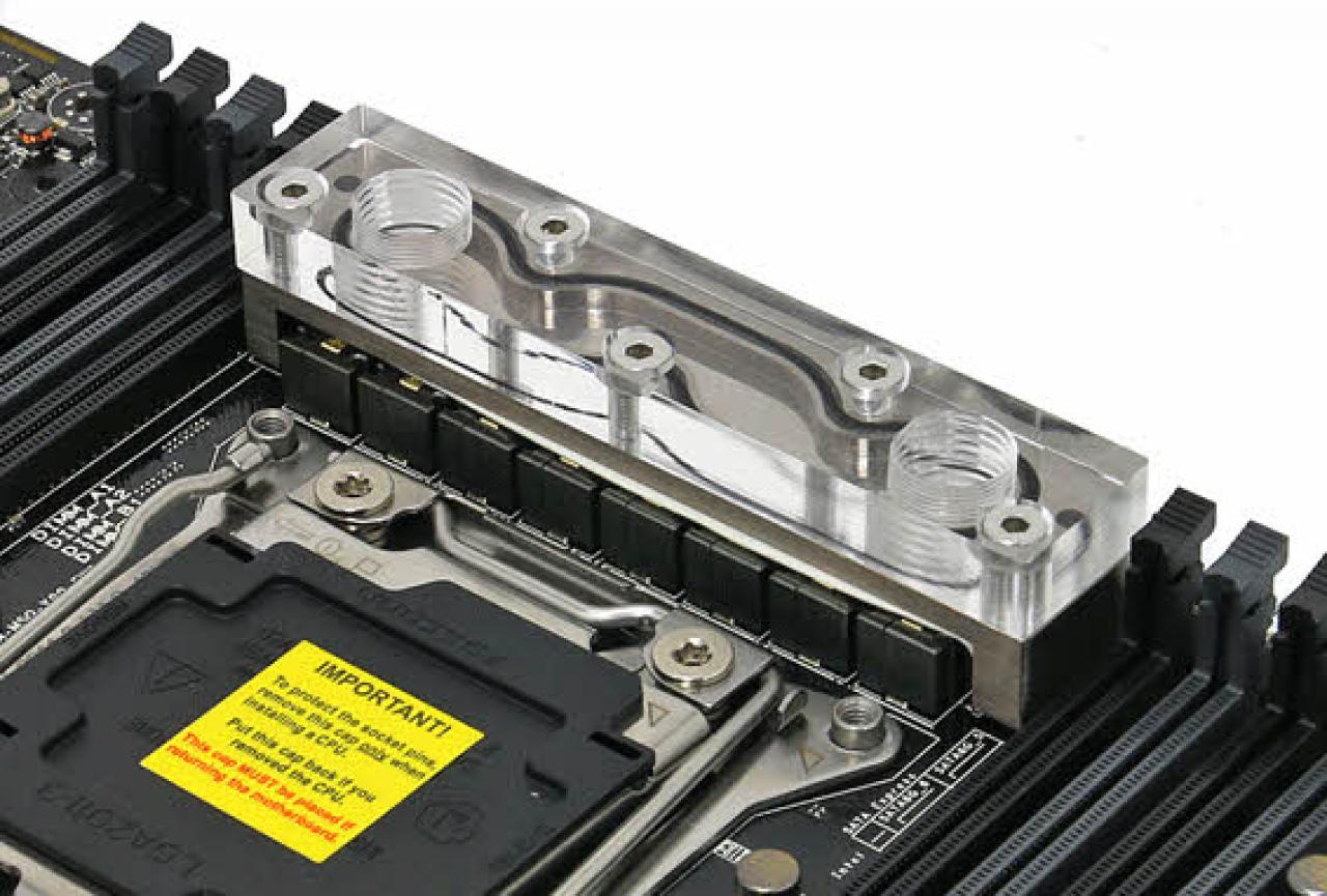 [26/03/2015] Mainboard-Wasserkühlung: Liquid Extasy NL-NSB und NL-SW für das Asus X99 E WS lieferbar (4)