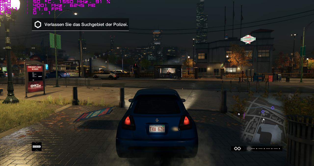 [20/03/2015] Watch Dogs in 4.096 × 2.160 @ GTX Titan X mit Mod-BIOS (1.550 4.001 MHz)