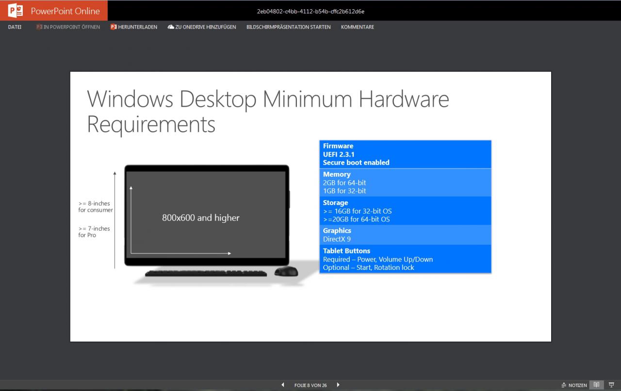 [18/03/2015] Windows 10: Microsoft nennt Systemanforderungen (6)