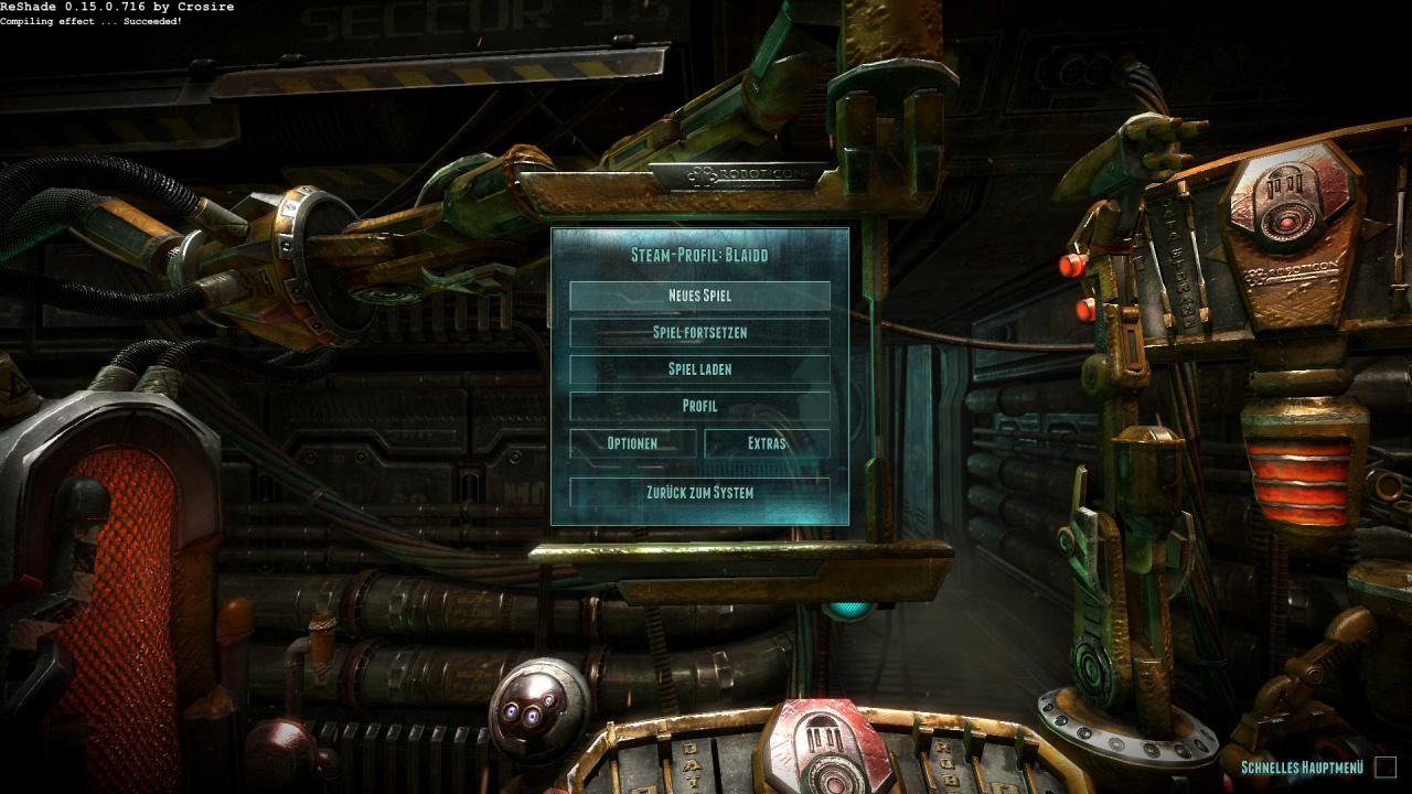 Reshade initalisiert, Shader gefunden