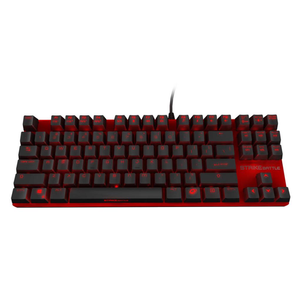 [08/03/2015] OZONE STRIKE Battle Tastatur MX Red - Schwarz-Rot (2)