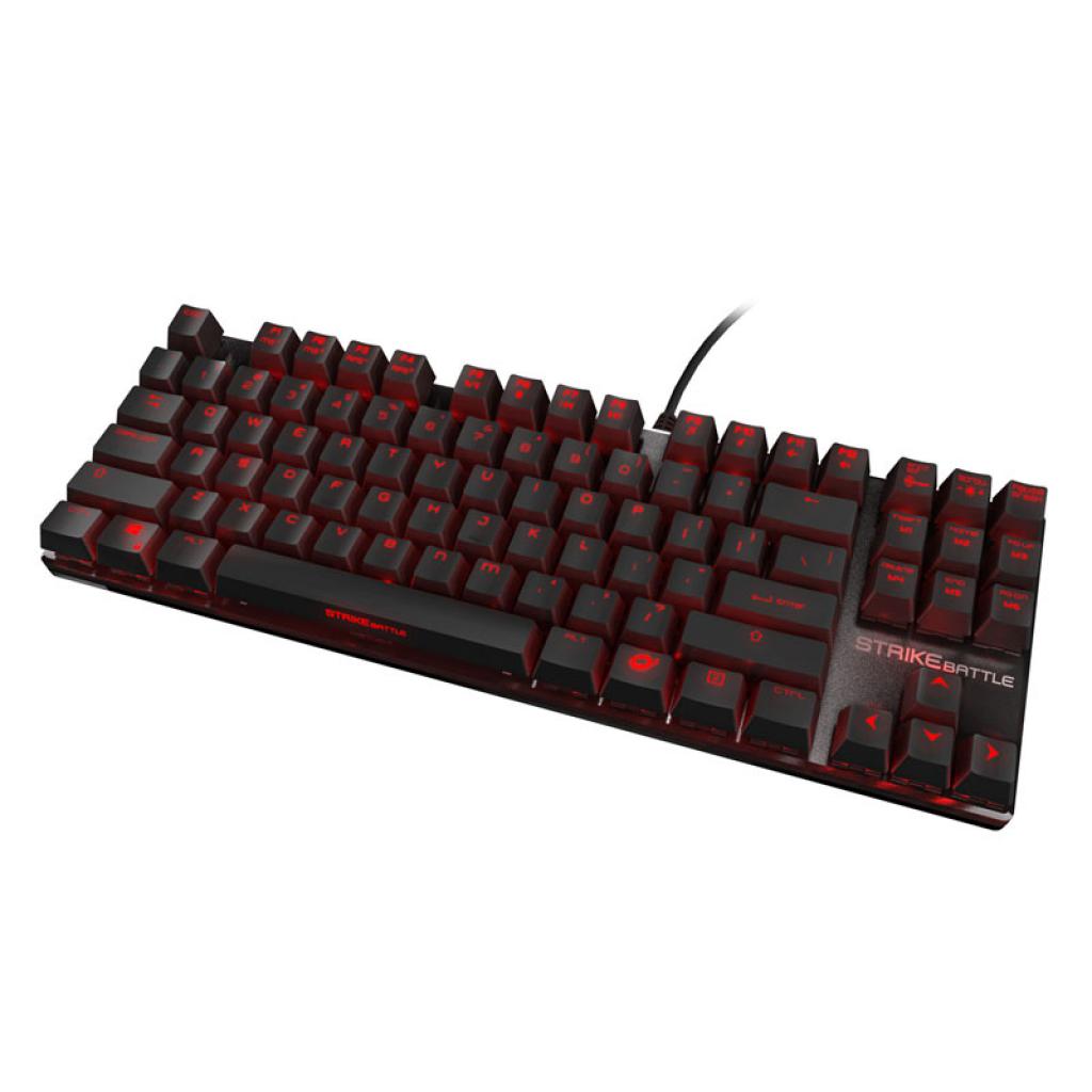 [08/03/2015] OZONE STRIKE Battle Tastatur MX Red - Schwarz (1)