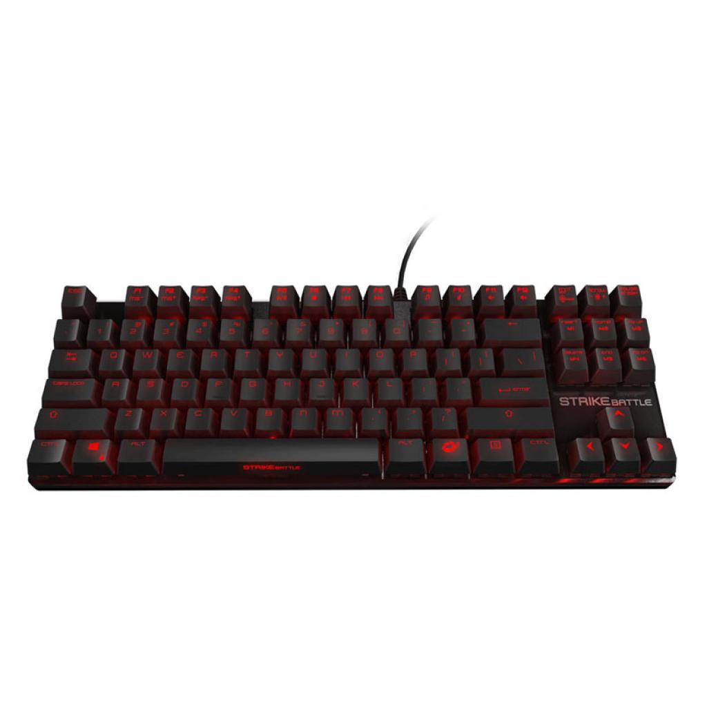 [08/03/2015] OZONE STRIKE Battle Tastatur MX Red - Schwarz (2)